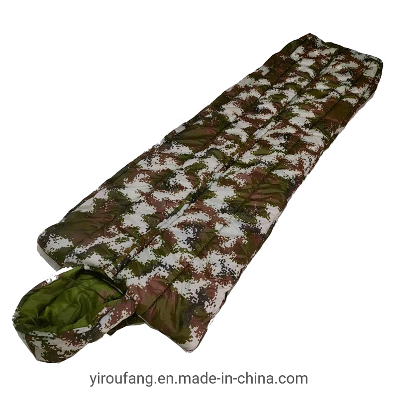 Easy Storage Wear-Resisting Widen Lengthen Camouflage Comfort Mummy Sleeping Bag National Reserve for Armed Forces