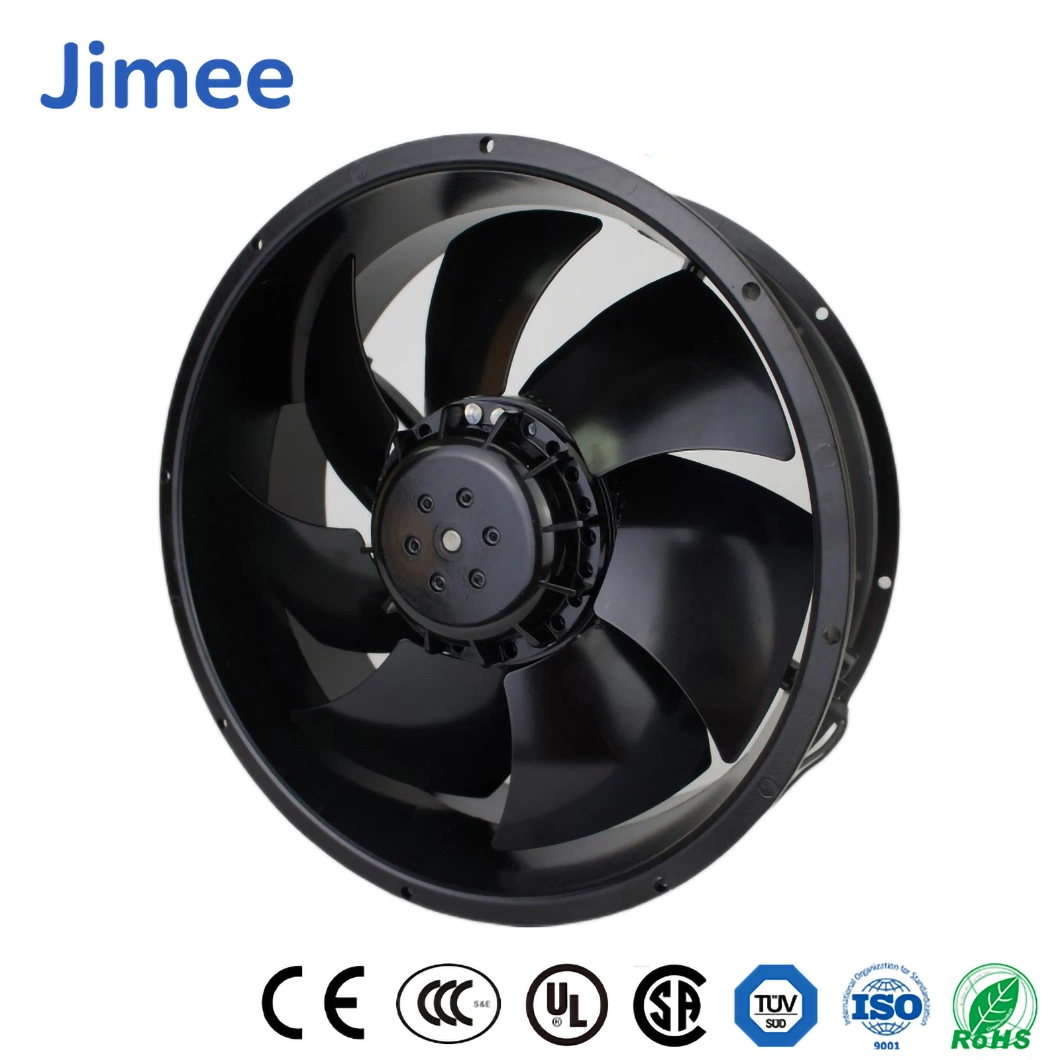 Jimee Motor Wholesale/Supplier AC Centrifugal Blowers China Screw Mounting High Pressure Blower Fan Manufacturers Jm12038b1hl 1500V/Min Resist Strength AC Axial Blowers