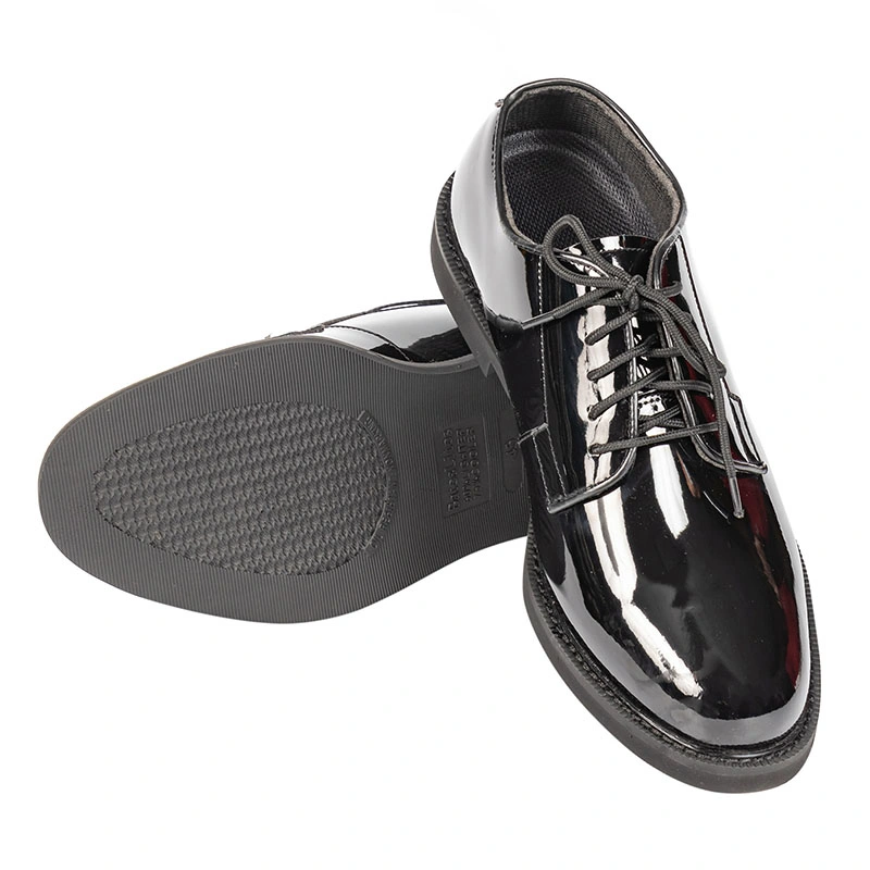 أحذية سوداء لامعة أحذية [بو] جلد أحذية مكتب للجيش