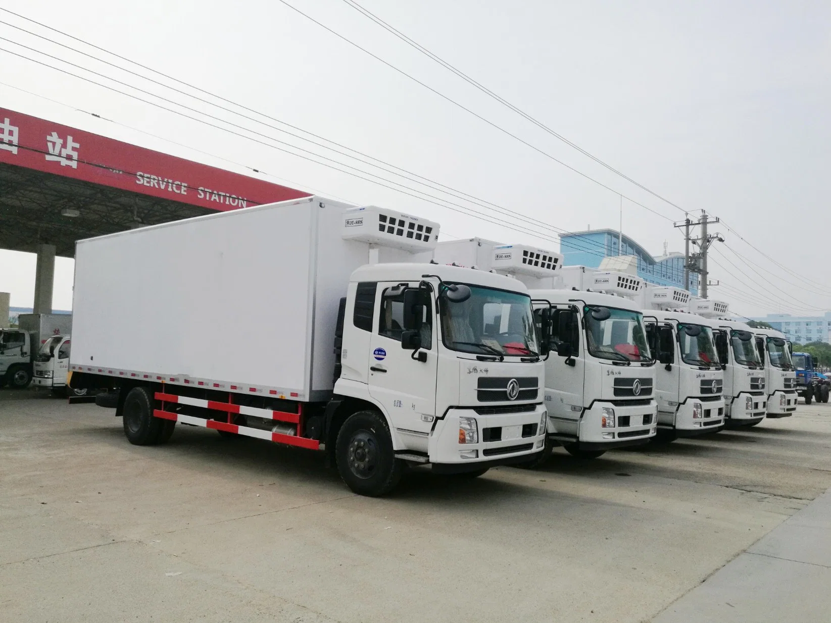 Gnc Dongfeng 190CV 4X2 12ton camión frigorífico