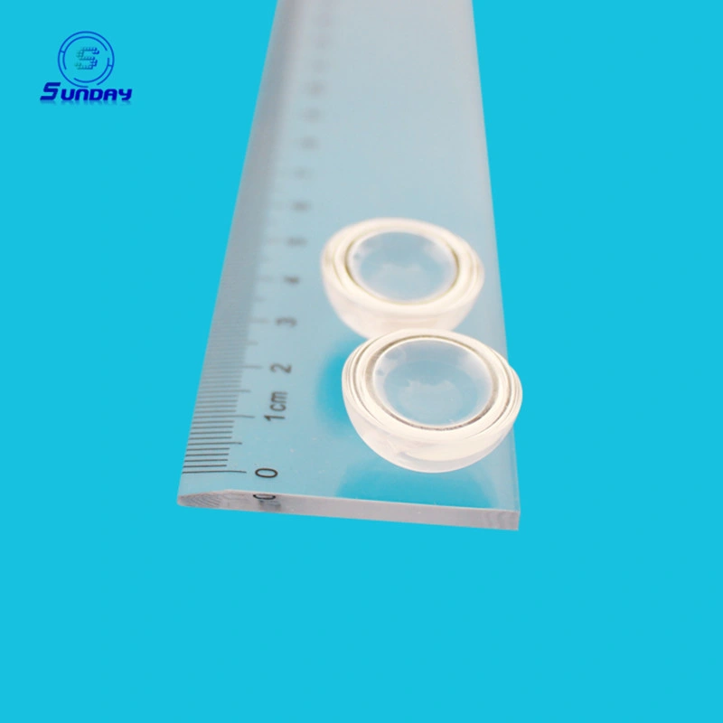 Optische 8mm Halbkugellinse BK7 K9 UV Fused Silica Jgs1