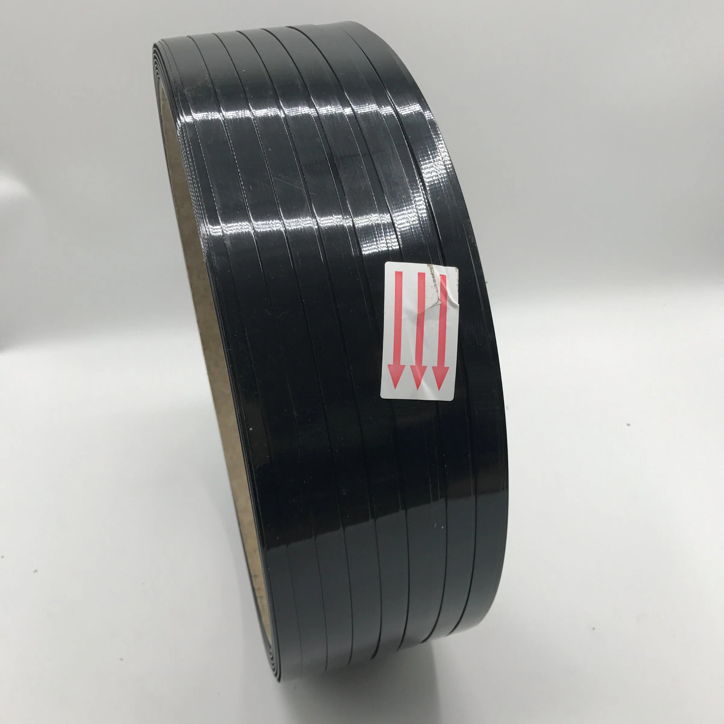 Material de embalaje Zili Jumbo Roll los flejes de plástico negro Correa de Pet de nivel de la máquina