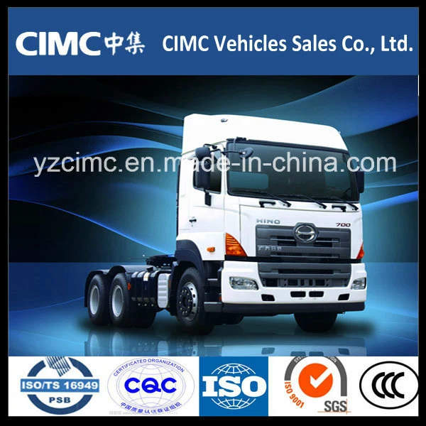 La nueva China Hino 10 rueda 6X4 350 CV Tractor Truck