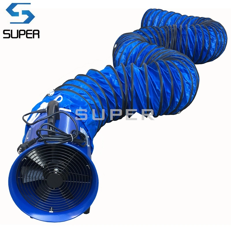 PVC Fire Resistant Retractable Ducting Suit for Portable Blowers