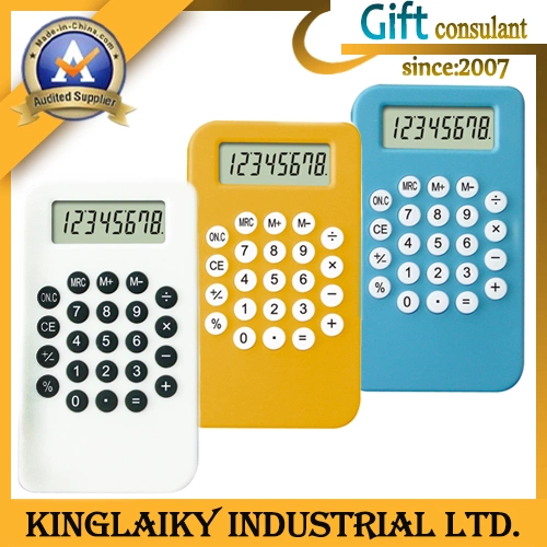 Colorful Electronic Calculator with Design Logo for Promotion (KA-8300)