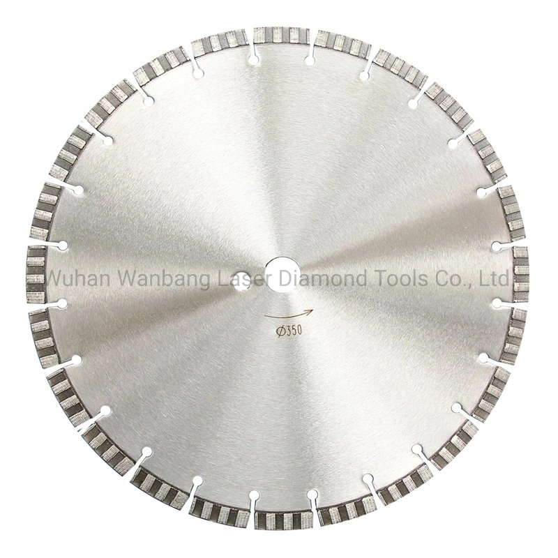 Aufstellung Arix Array Muster 14inch Diamant Sägeblatt für Stahlbetonschnitt