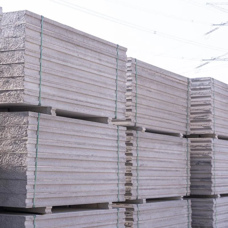 Fiber Cement EPS Sandwich Wall Panels Construction Materials