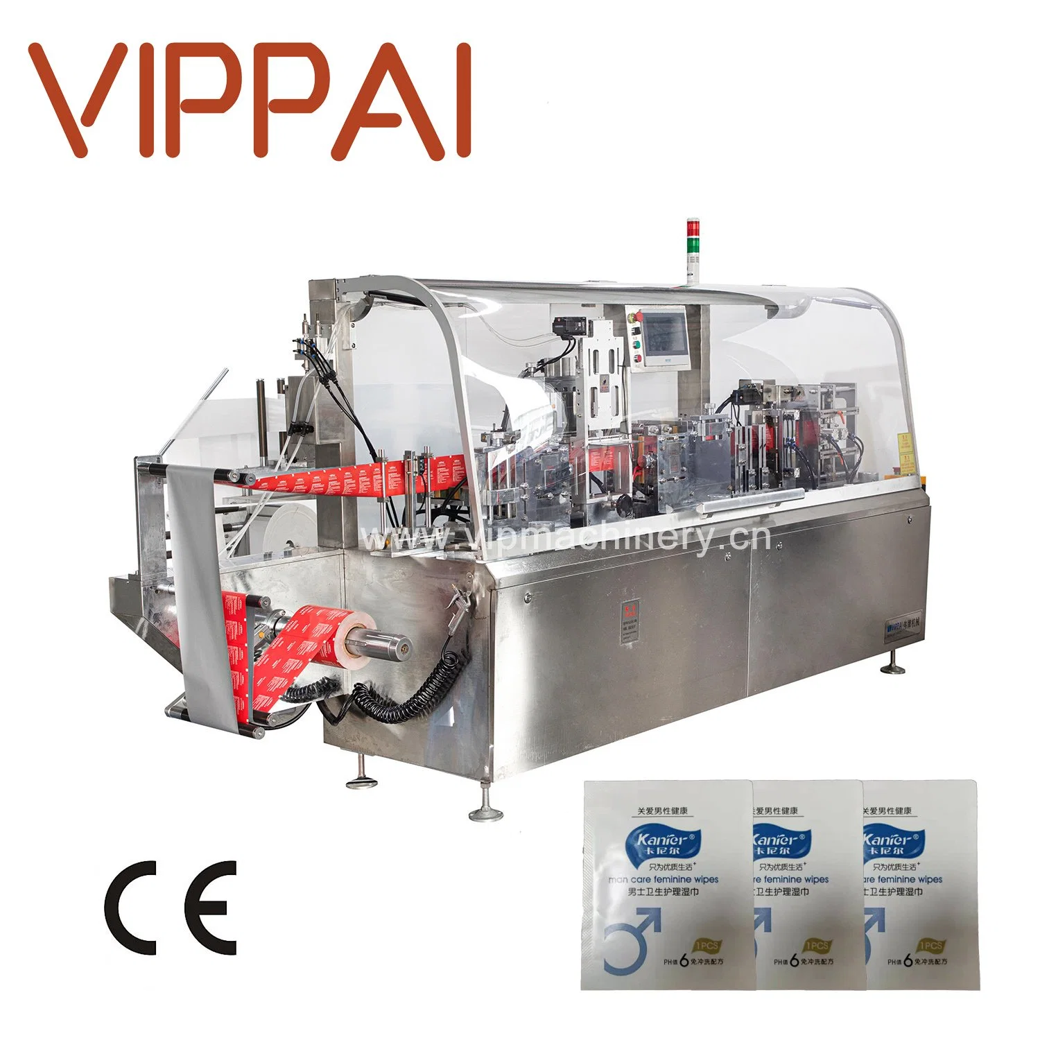 Automatic Small Single Piece Male Delay Wet Wipes Making Packing Machine Manufacturers Price