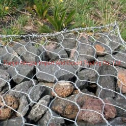 3M * 1m * 0,5m 8cm * 13cm Verzinkte Gabion Box Gabion Mesh Gabion Bakset-Aufbewahrung Wall Gabion