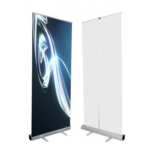 80*200cm Retractable Banner Stand Roll up Trade Show Display Advertising Banner Aluminum Display Stand