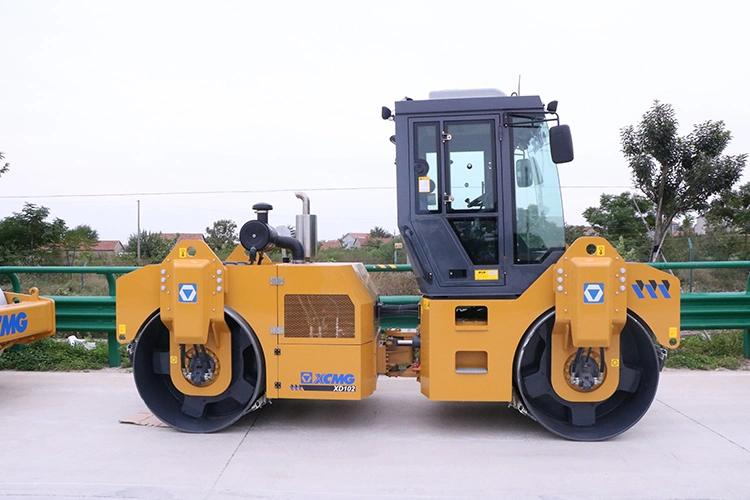 XCMG Official Xd103 10 Ton Hydraulic Double Drum Road Roller