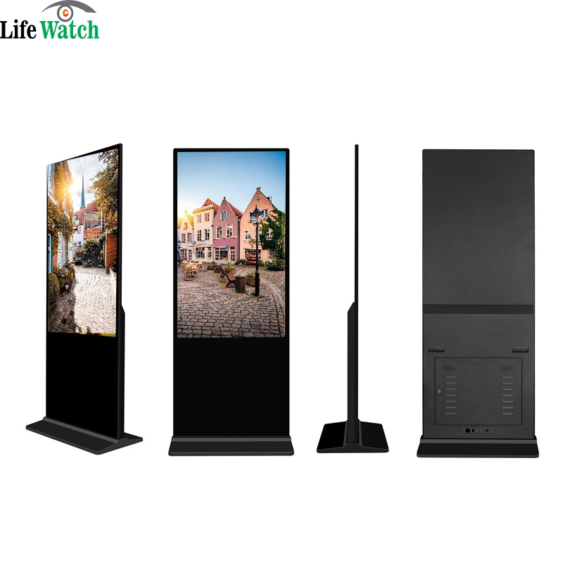 55-Inch Indoor Touch Screen Display LCD Digital Signage Kiosk Player Billboard