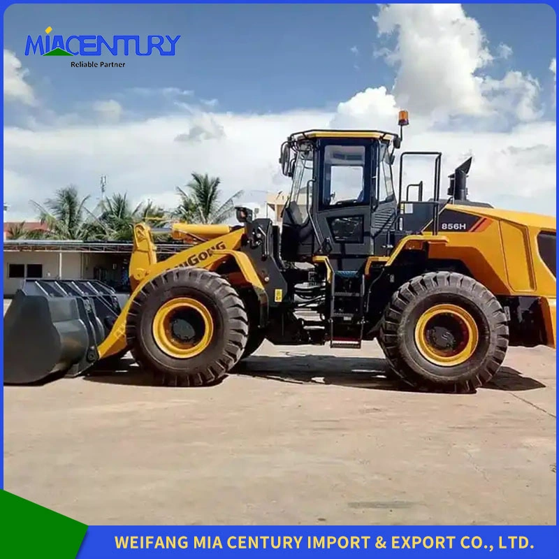 Liugongagricultural Machinery Backhoe Loader Price with Good Quality Used Earth Moving Machine 856h on Hot Sale