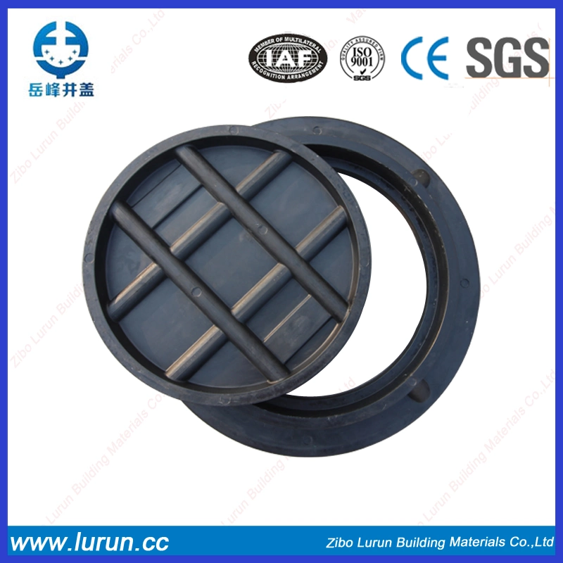 D400 Black Colors Round Polymer BMC Manhole Cover