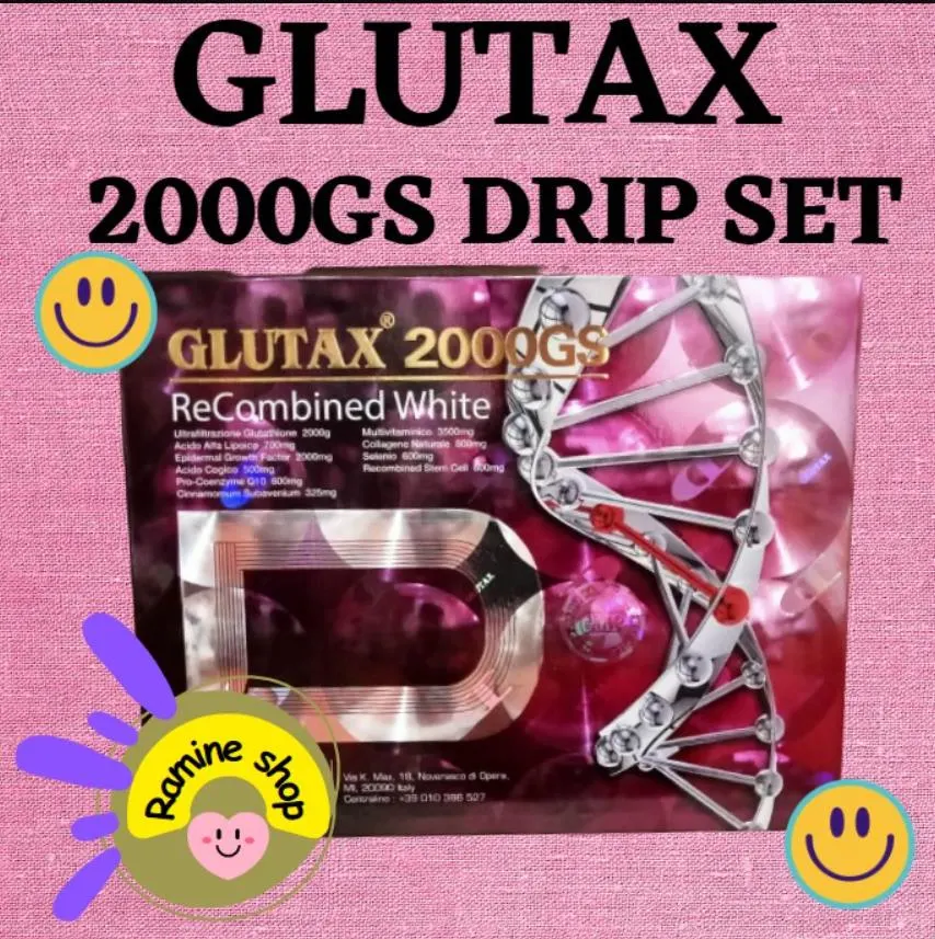 Glutax 2000GS blanchissant la peau d'injection de glutathion authentique de la glutathion Luthione Vitaminc d'injection