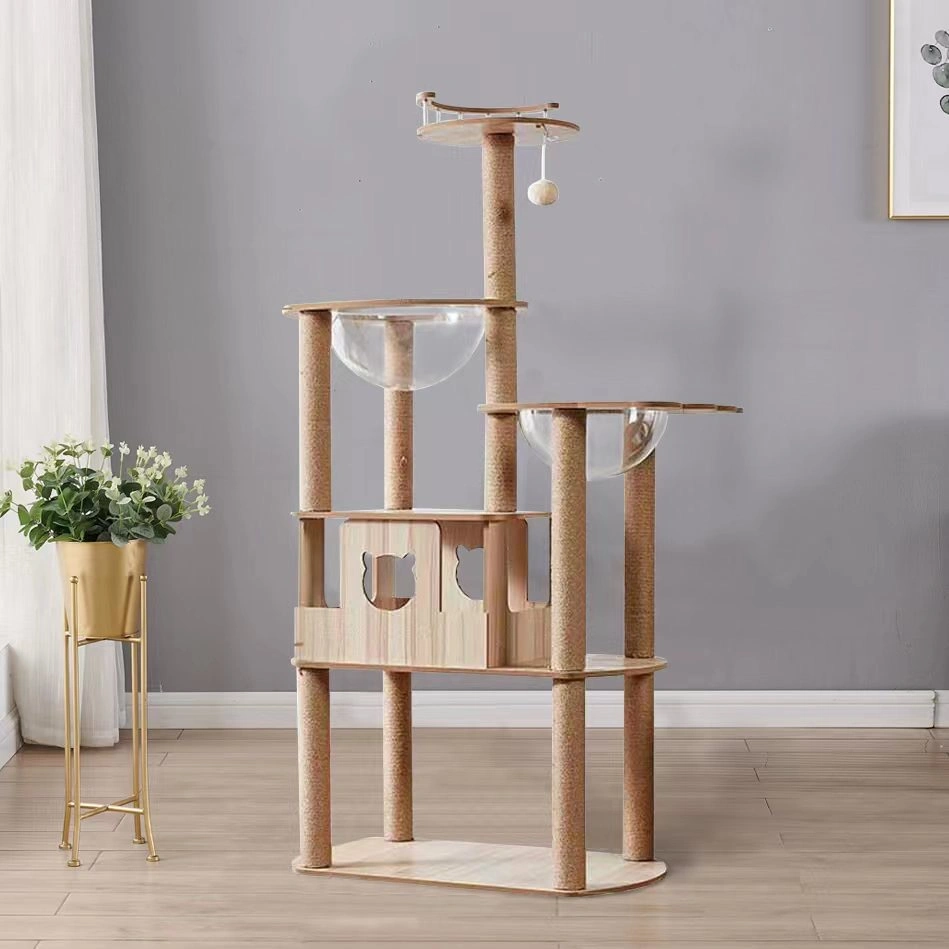 Furniture Plank Cat Climbing Column Cat Platform All-in-One Pet Toys