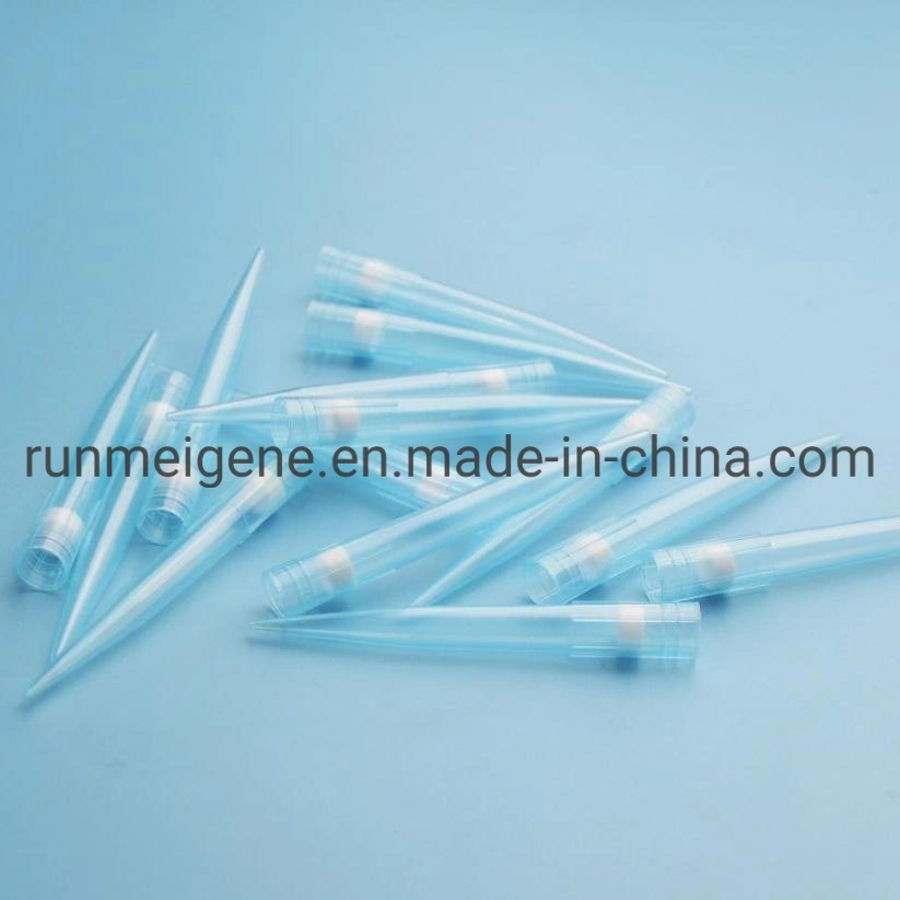 Hot Sale 10UL 20UL 100UL 200UL 1000UL Filter Pipette Tips for Nucleic Acid Testing, Conductive Disposable Pipette Tips Manufacturer