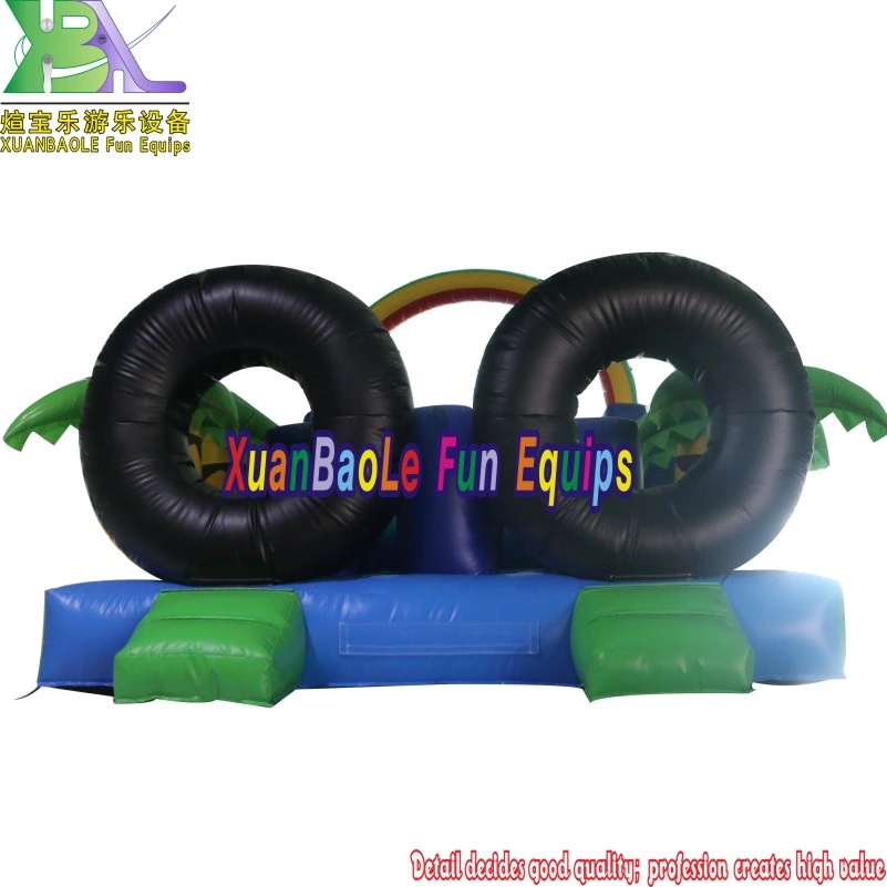 Adventure Rush Amusement Sport Game Bouncy Castle Challenge Inflatable Obstacle Course