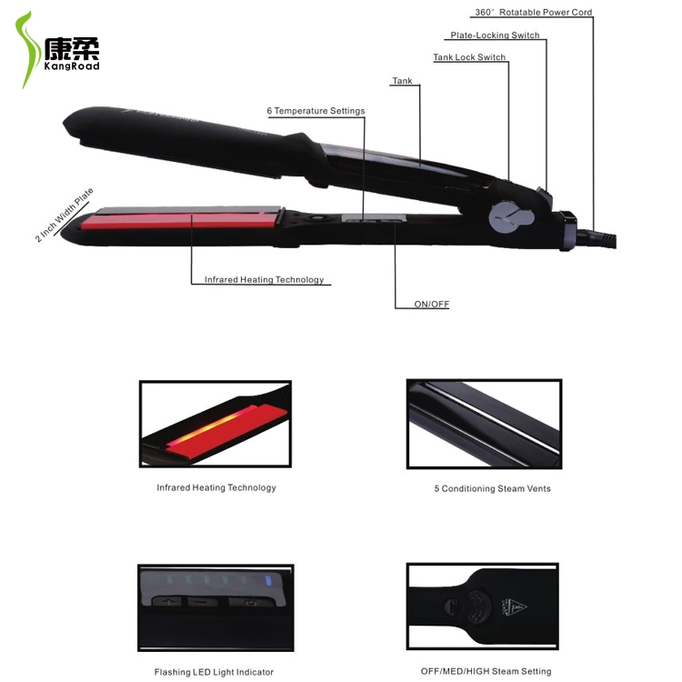 Best New Infrarot Professional Haarglätter Flat Iron 450 Grad Haarglätter Flacheisen Hersteller