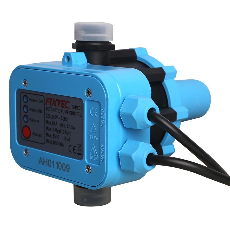 Fixtec 1.1kw 10bar Water Pump Automatic Pressure Switch Water Pump Pressure Controller