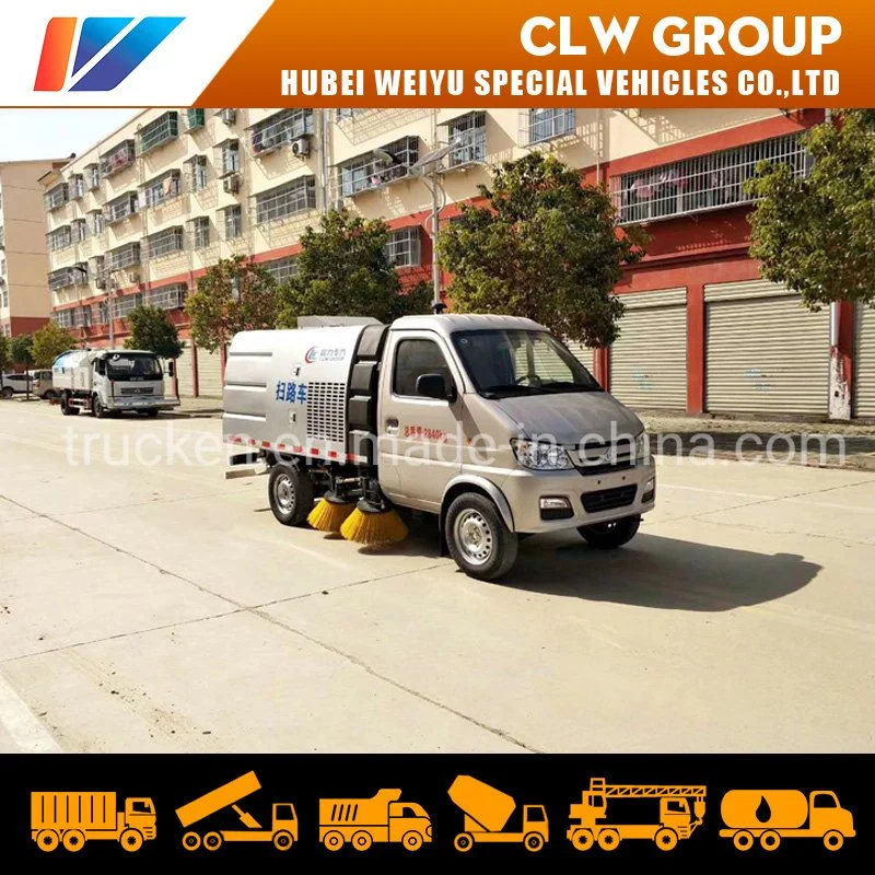 Mini Changan Truck Mounted Street Sweeper Vacuum Road Sweeper