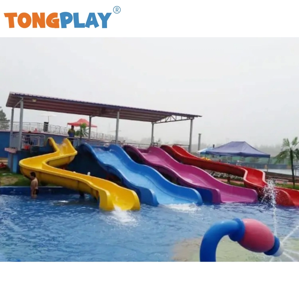 Outdoor Playground Water Park Equipment Water Slide Amusement Equipment Swimming Pool Price