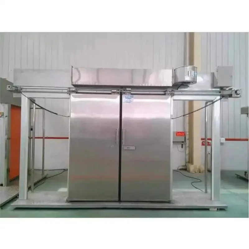 Professional Custom Cold Room Automatic or Manual Stainless Steel Cold Storage Cold Room Sliding Door