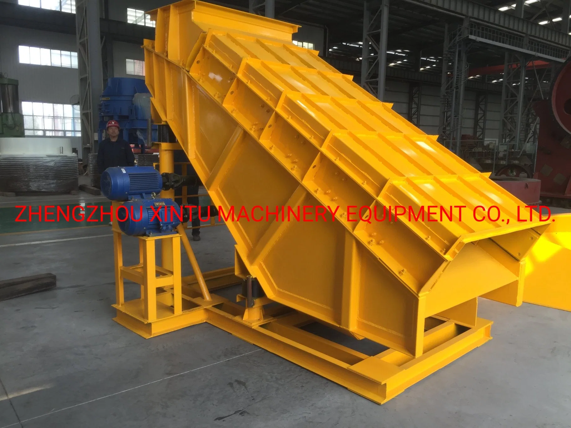 Multi Deck Circular Inclined Vibrating Screen with Crusher Screen Mesh