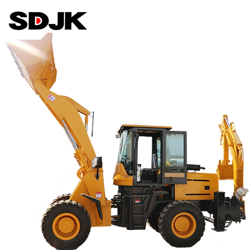 Jk15-26 Factory Direct Multi-Functional Agricultural Jcb 3cx Backhoe Wheel Loader Construction Machinery