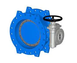 Wholesale/Supplier Easy Control Safety Resilient Seated Double Eccentric Flanged Butterfly Valve