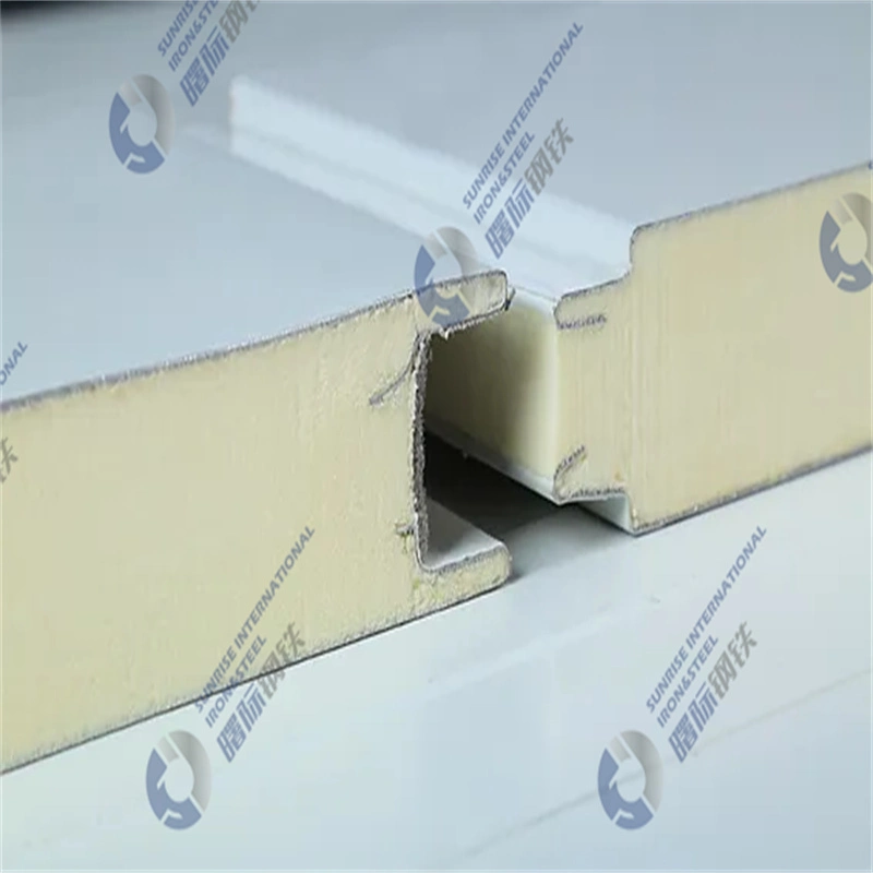 China Factory Price Foam Wall Insulated PU Polyurethane Corrugated Sandwich Roofing Panel