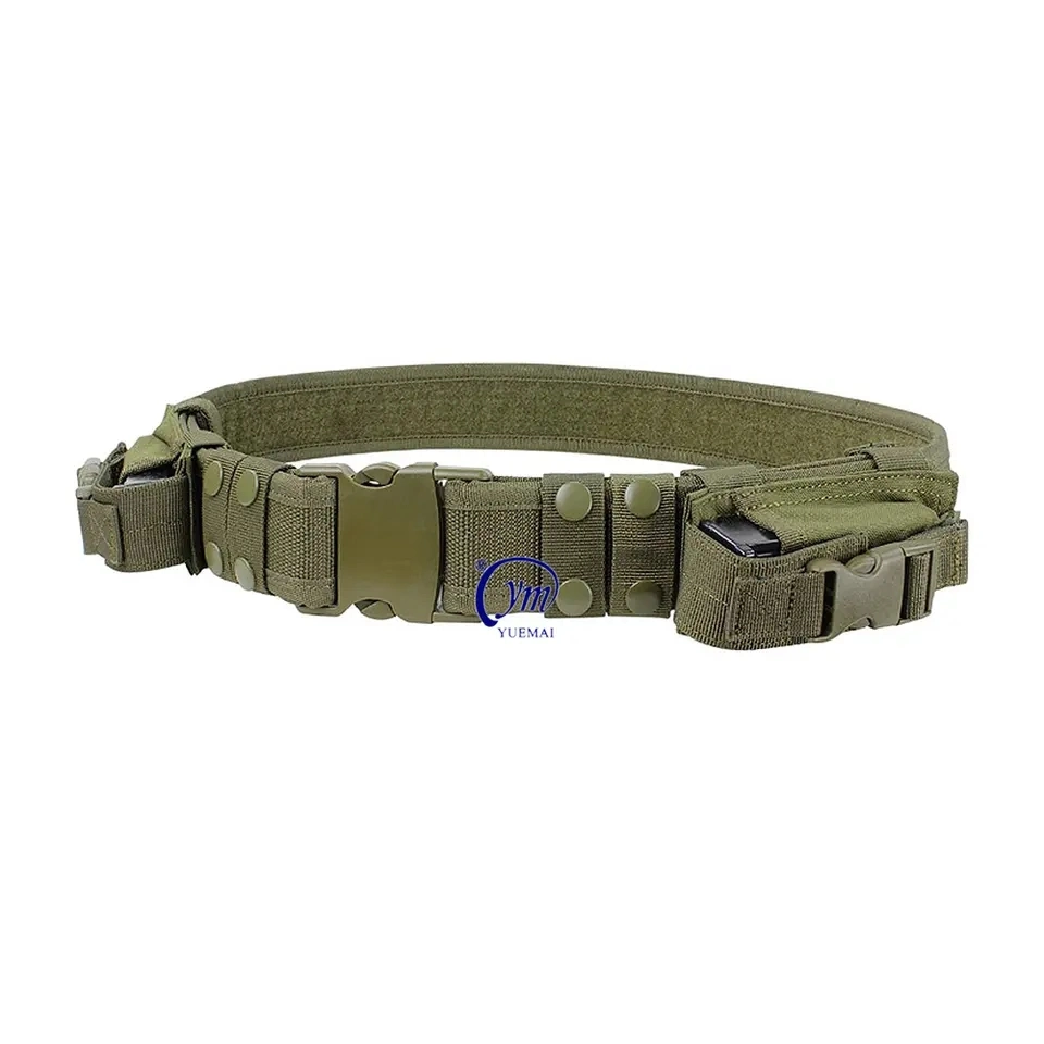 Camouflage Belt Outdoor Camouflage Ribbon Fabric Tactical Training Duty Tool Belt