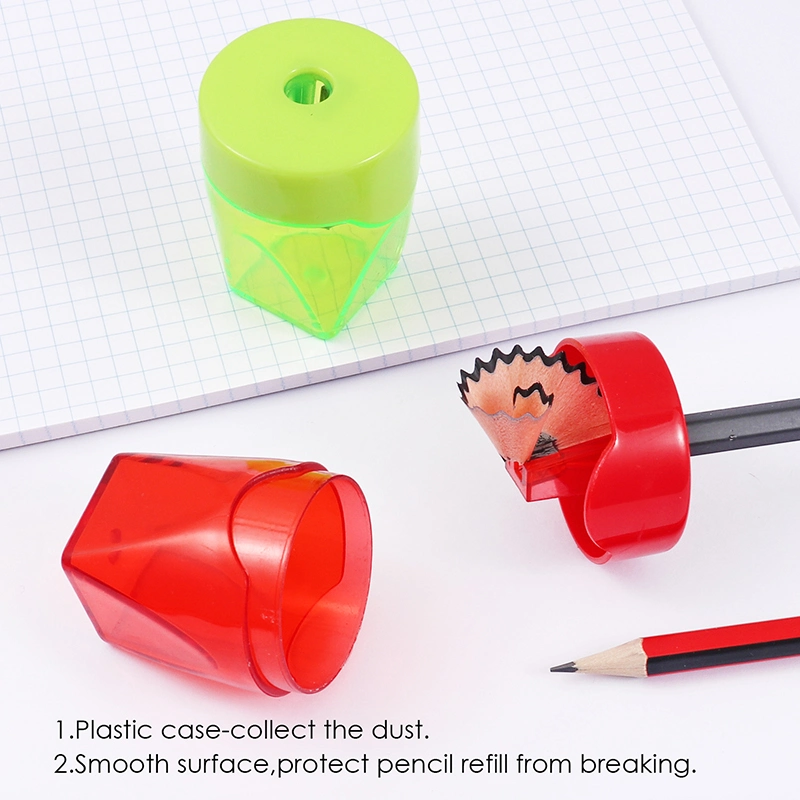 Foska Hot Sale Plastic Fancy Kids Pencil Sharpener with Good Quality