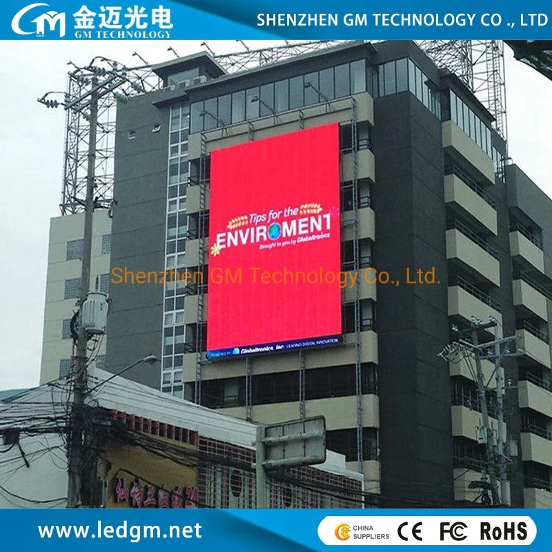 P10 P8 P4 Outdoor Full Color Front Maintenance Advertising LED Display Screen