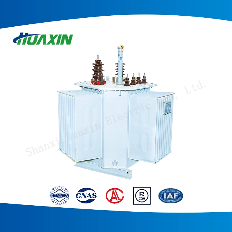 Low-Loss Oil-Immersed Voltage Three Dimensional and Three Phrase Coiled Core Distribution Power Transformer of S13 Series