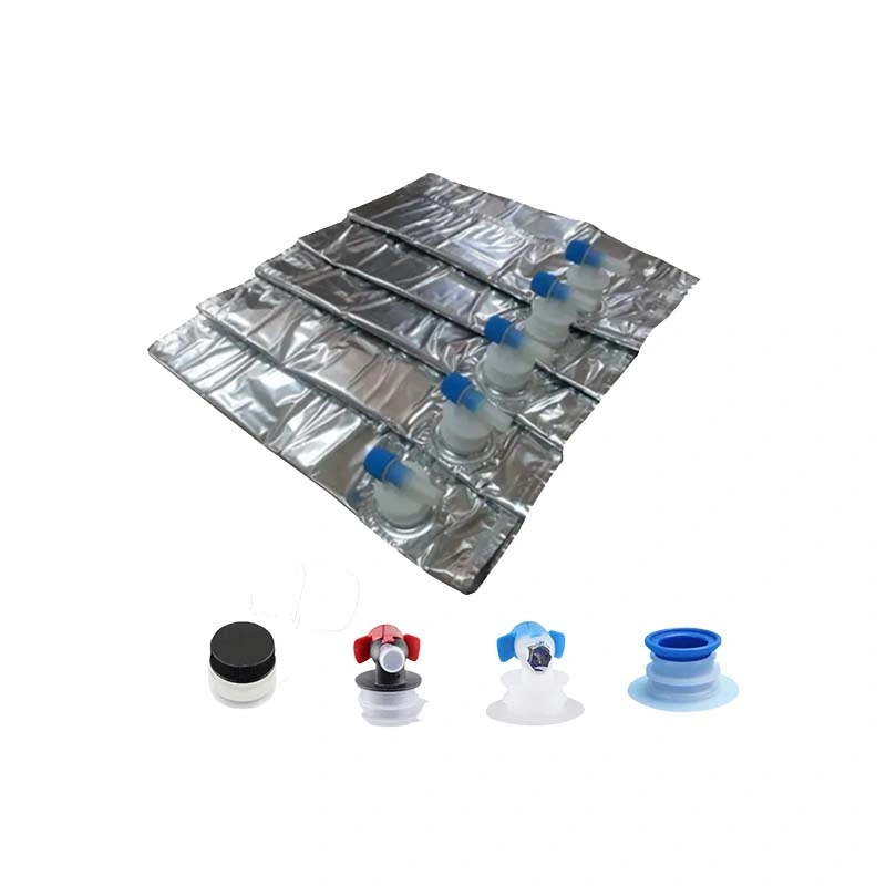 Aseptic Aluminum Bag Filling Bags Drum Bib Bag in Box with Valve Dispenser