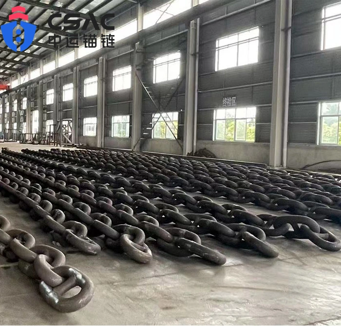 China Stud Link Anchor Chain Factory 73mm 76mm in Stock