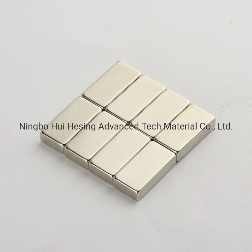 Permanent Magnet Customized N50 N52 Block Neodymium Magnet NdFeB Square Strong Magnet