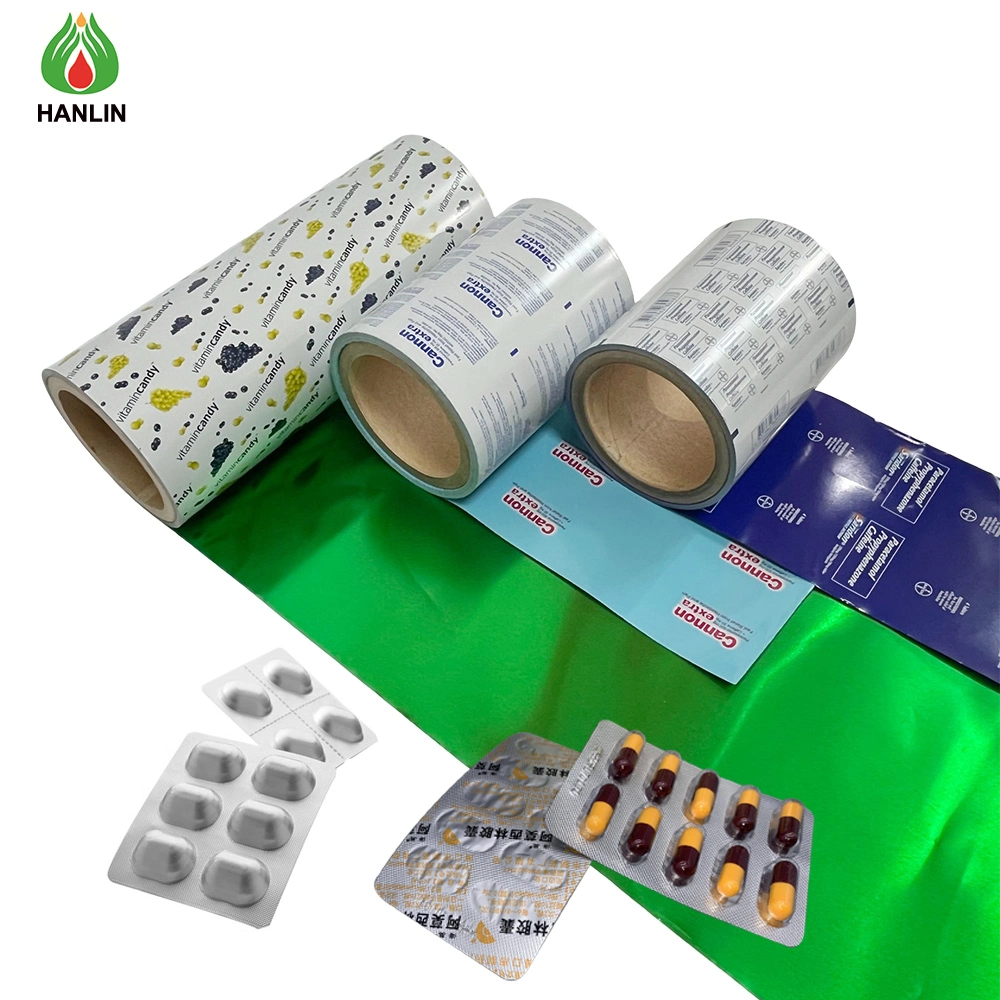 Ptp Aluminum Foil Pack Pharmaceutical Grade Aluminum Foil Blister Packaging