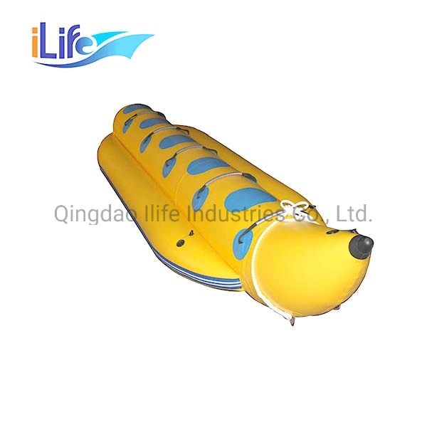 Ilife 5 personas Ocio inflables bote banana Juego de agua