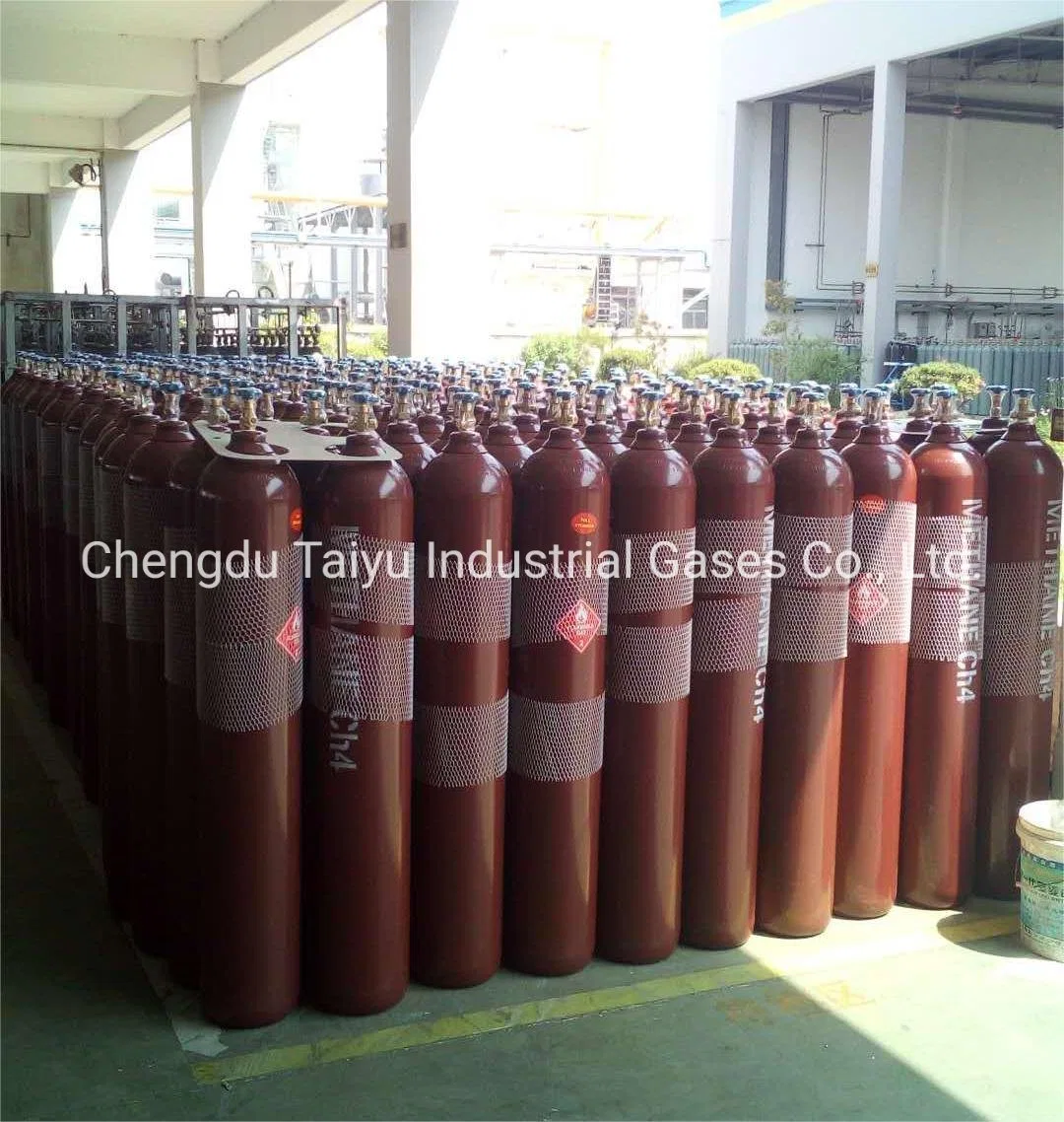 99.999% High Purity Industrial Grade Methane CH4 Gas for Sale