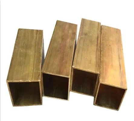 Trade Assurance Square Copper Brass Tube C22000 C21000 H90 H96 CZ101 CZ103 Cuzn5 Cuzn10 Cuzn41 Cuzn38 Rectangular Box with Lowest Price