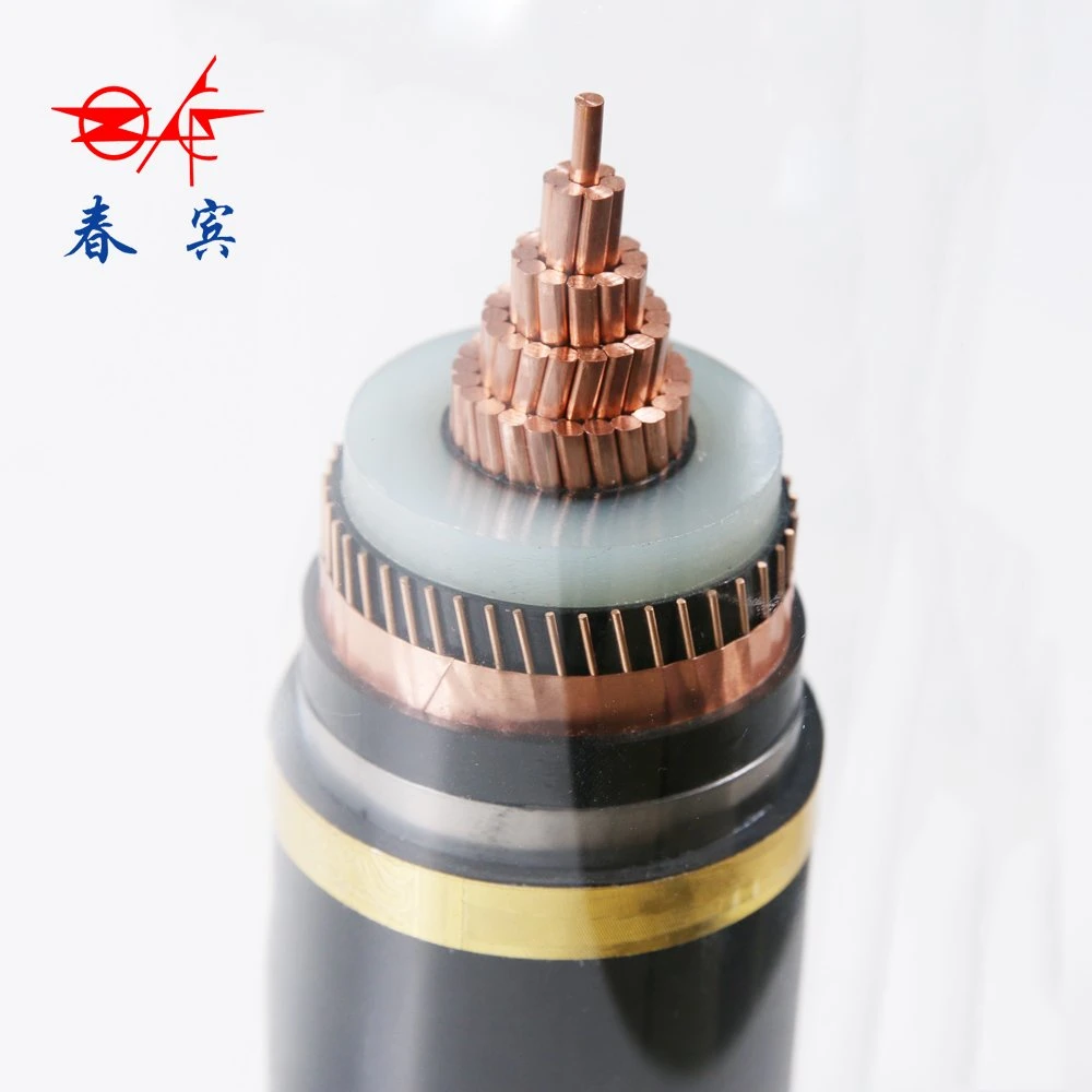 Medium Voltage Conductor XLPE Insulation Mv Steel Tape Armoured Power Cable