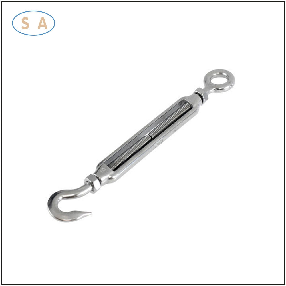 Hot Selling JIS Standard Stainless Steel 304/316 Turnbuckle with Eye&Hook