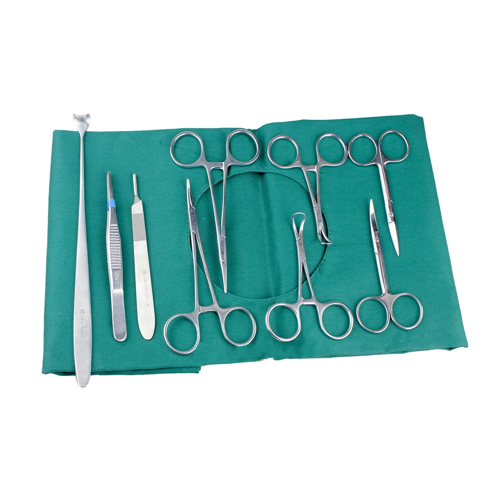 ICEN Medical Surgery Kit Stainless Steel Surgical Scissors Surgery Instrument Kit