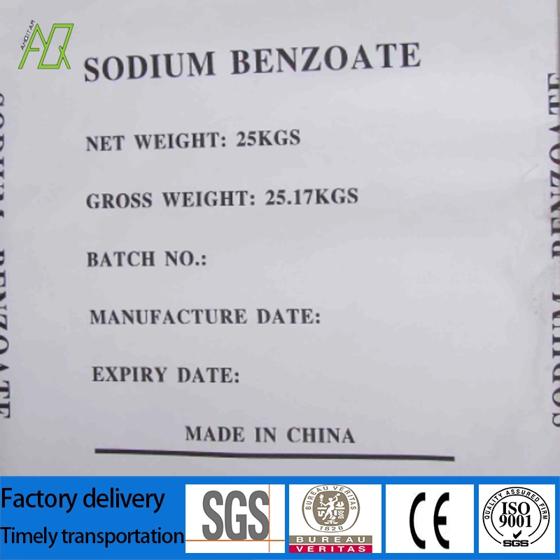 Food Ingredient/Organic Plasticizer CAS No. 532-32-1 Sodium Benzoate/Natriumbenzoat/Benzoic Acid Sodium Salt (RG) CAS No. 532-32-1