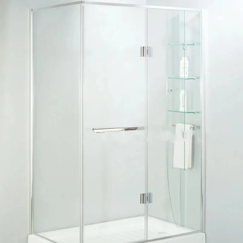 Qingdao Bathroom Aluminium Tempered Glass Hinge Shower Enclosure Shower Room