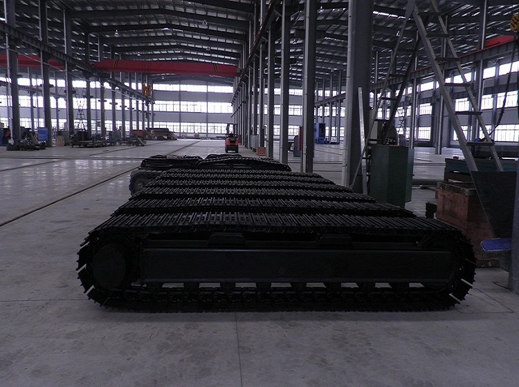 Steel Track Chassis for Excavator Parts Used in Mechanical Engineering