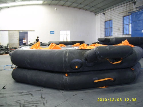 High quality/High cost performance  50 Persons Open Reversible Inflatable Life Raft