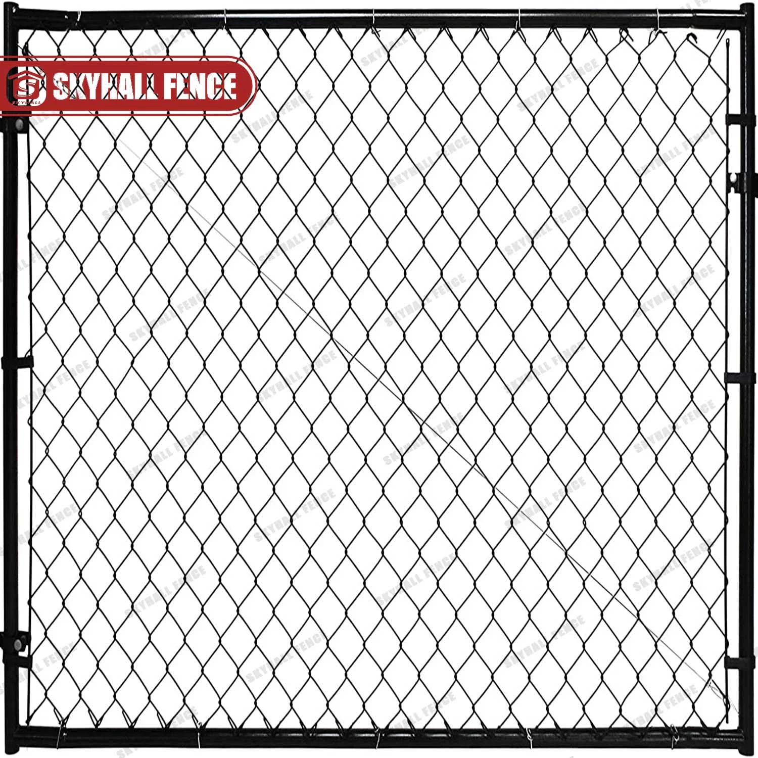 Diamond Mesh Chain Link Fence for School Playground Football Court Construction Project